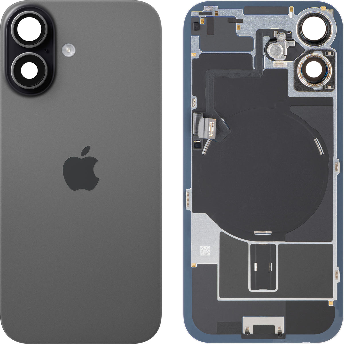 Batterideksel Apple iPhone 17, Svart, Swap Premium
