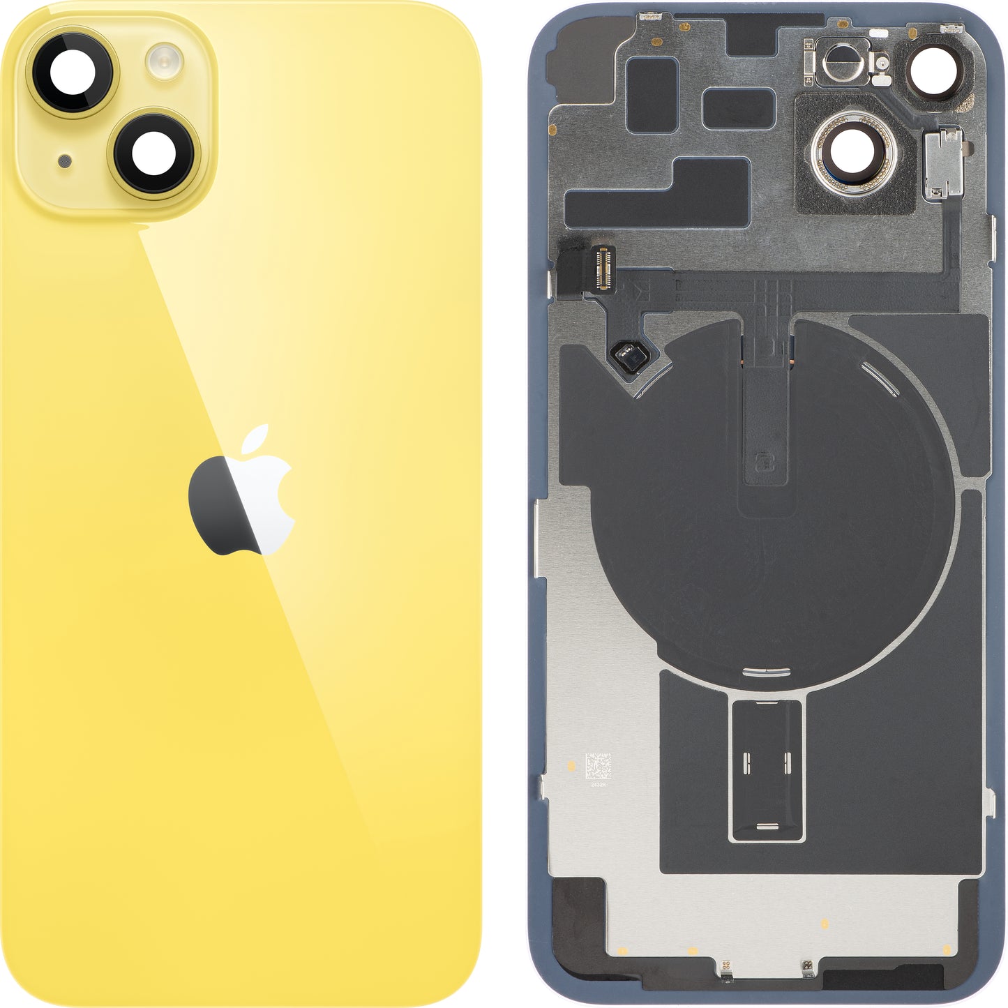 Batterideksel Apple iPhone 14 Plus, Gul, Swap Premium