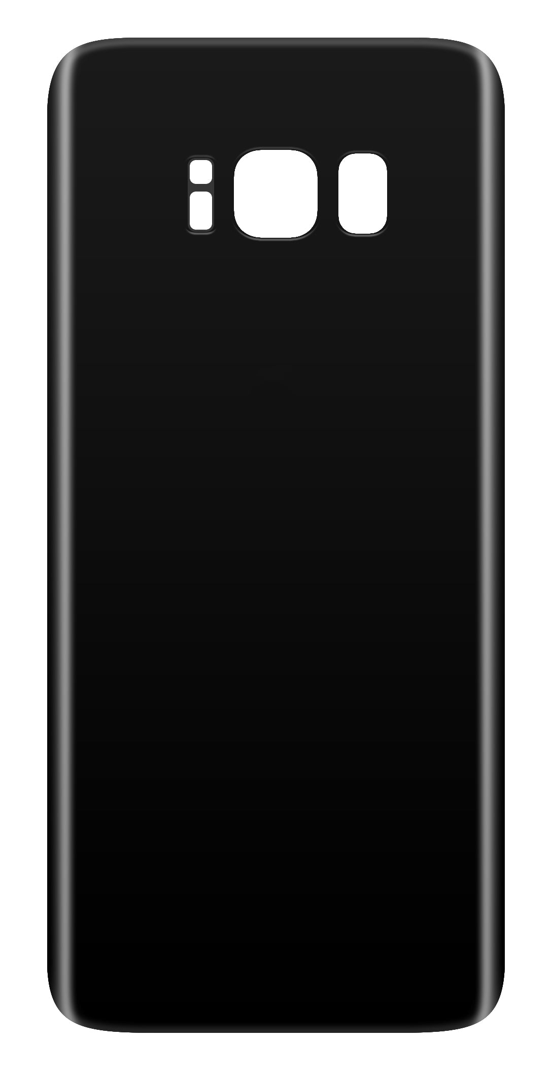 Batterideksel kompatibelt med Samsung Galaxy S8 G950, svart