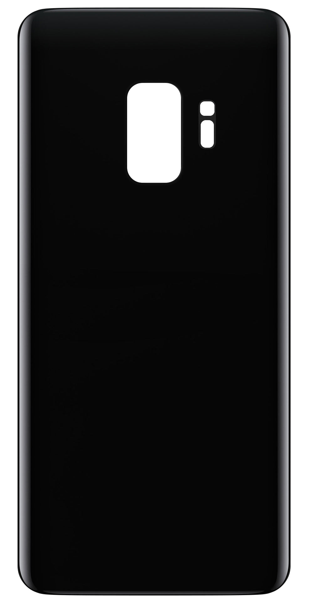 Batterideksel kompatibelt med Samsung Galaxy S9 G960, svart