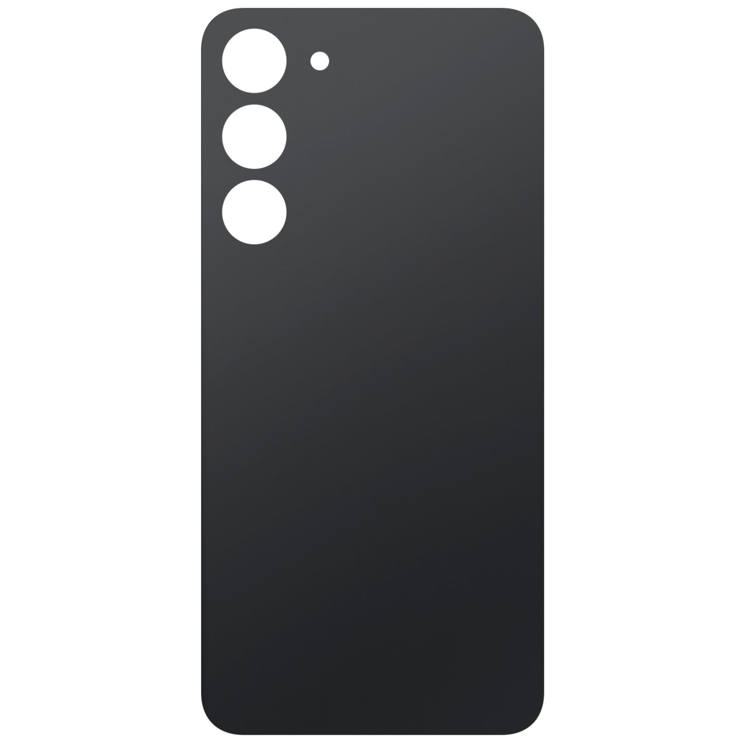 Batterideksel kompatibelt med Samsung Galaxy S23+ S916, svart