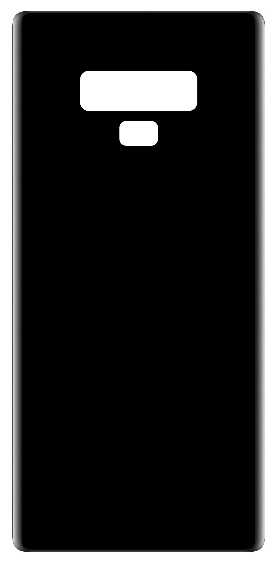 Batterideksel kompatibelt med Samsung Galaxy Note 9 N960, svart