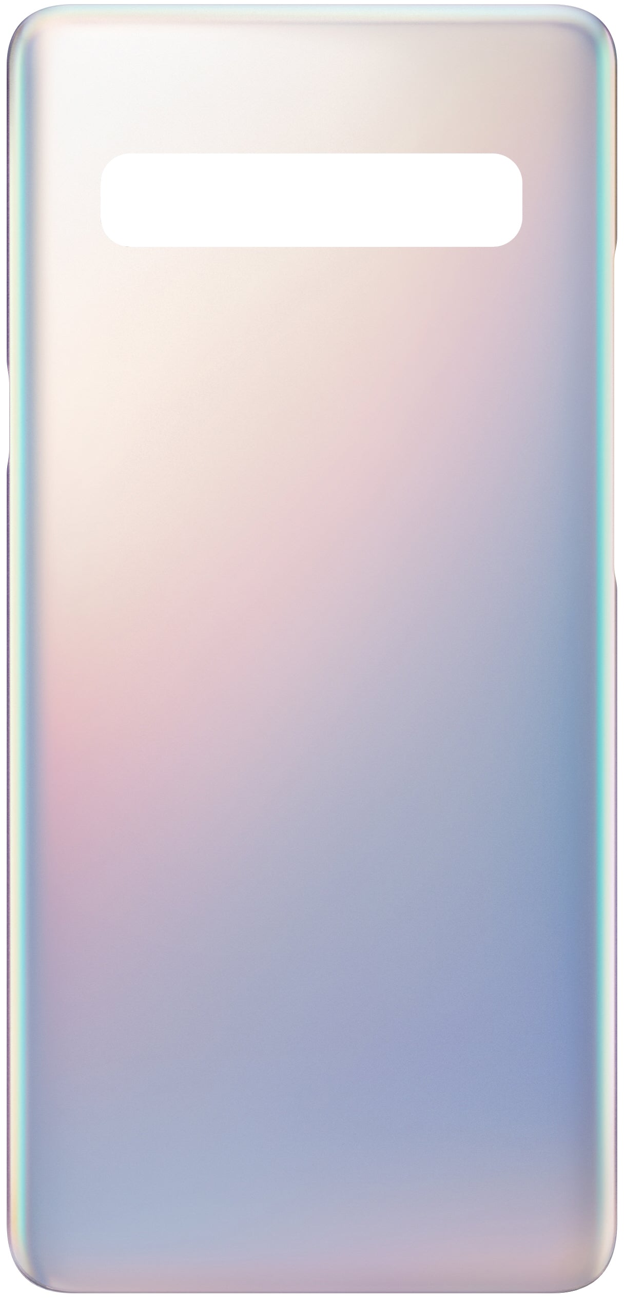 Batterideksel kompatibelt med Samsung Galaxy S10 5G G977, Sølv