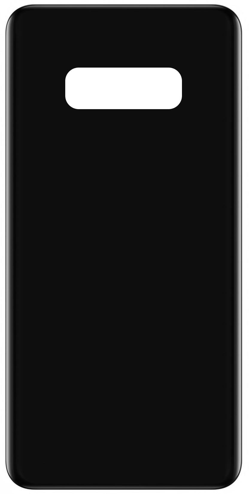 Batterideksel kompatibelt med Samsung Galaxy S10e G970, svart