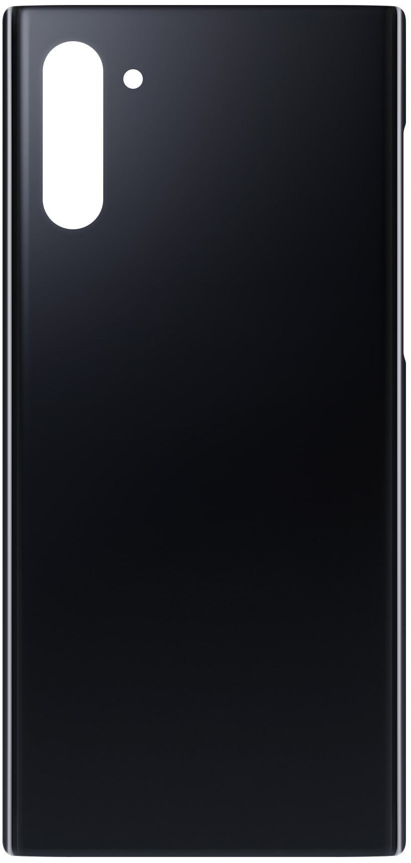 Batterideksel kompatibelt med Samsung Galaxy Note10 N970, svart