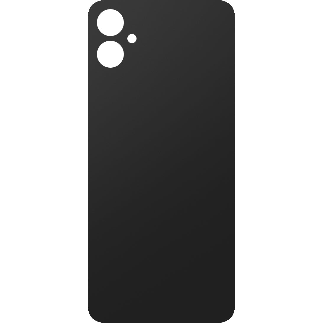 Batterideksel kompatibelt med Samsung Galaxy A05 A055, svart