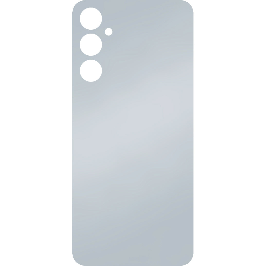 Batterideksel kompatibelt med Samsung Galaxy A05s A057, Sølv
