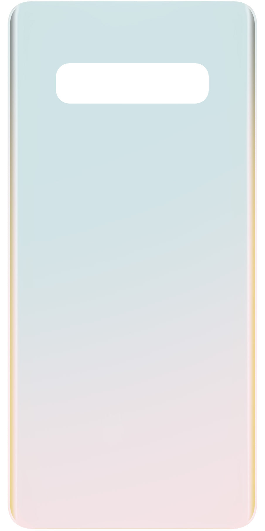 Batterideksel kompatibelt med Samsung Galaxy S10+ G975, Turkis