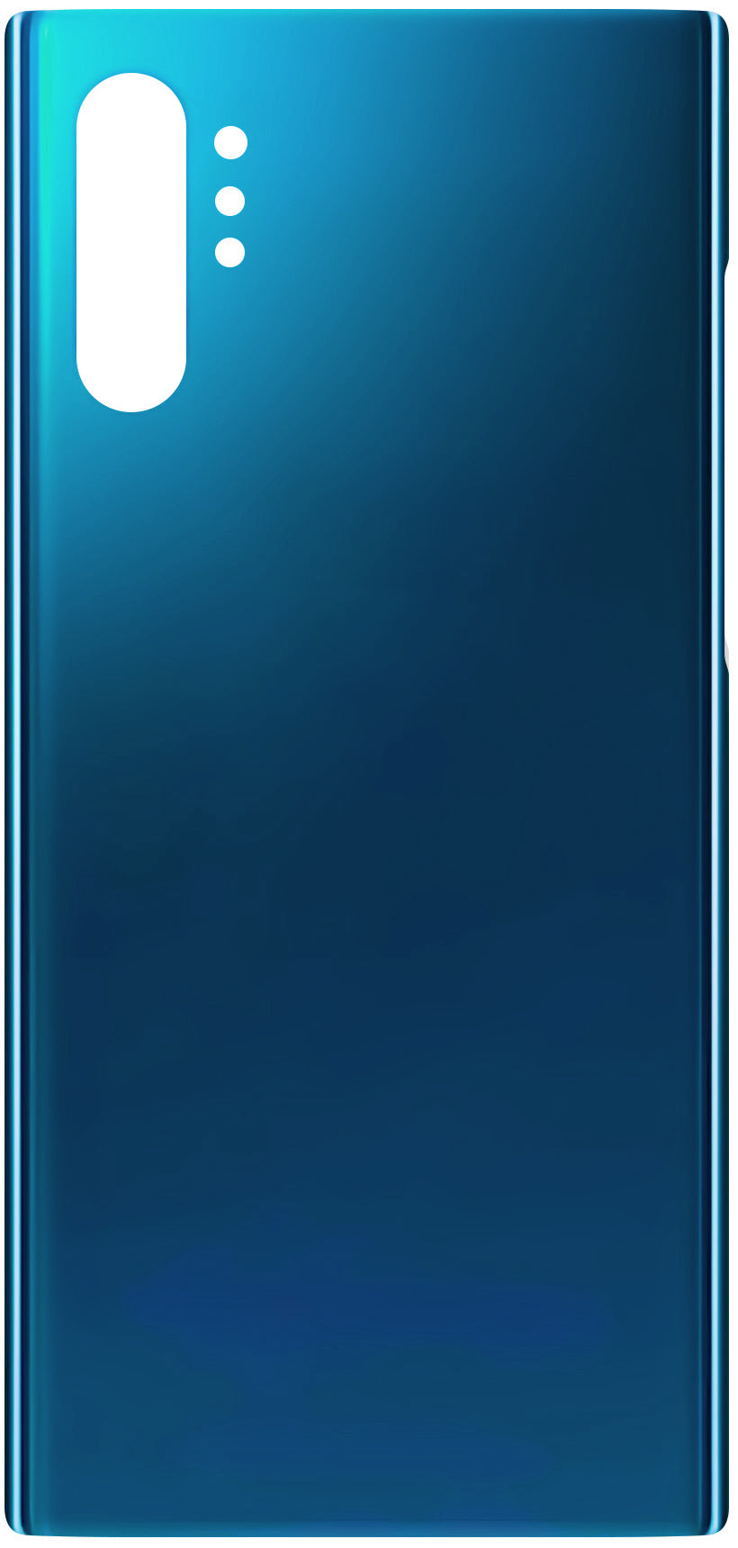 Batterideksel kompatibelt med Samsung Galaxy Note 10+ 5G N976 / Note 10+ N975, Blå