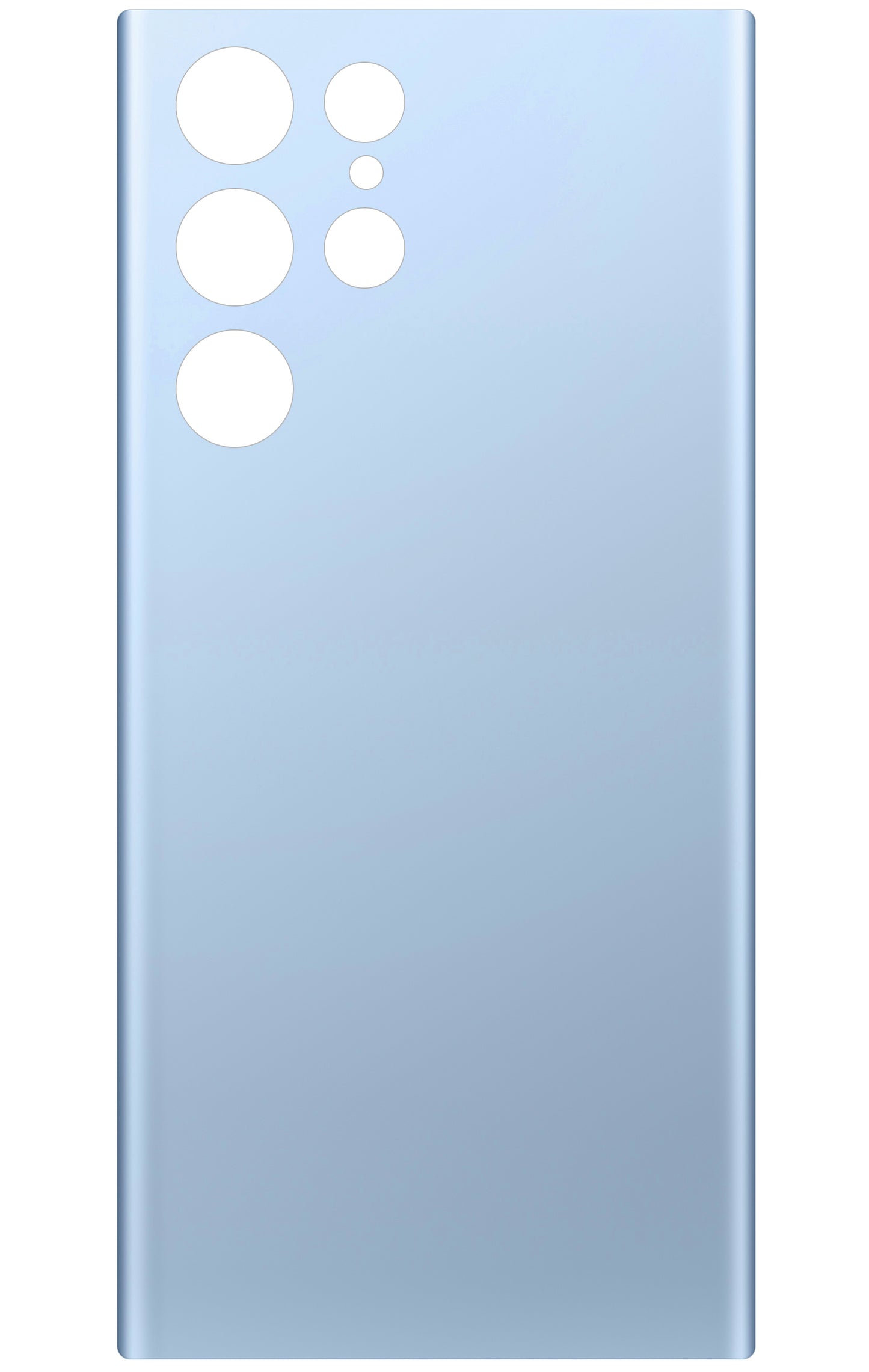 Batterideksel kompatibelt med Samsung Galaxy S22 Ultra 5G S908, Blå