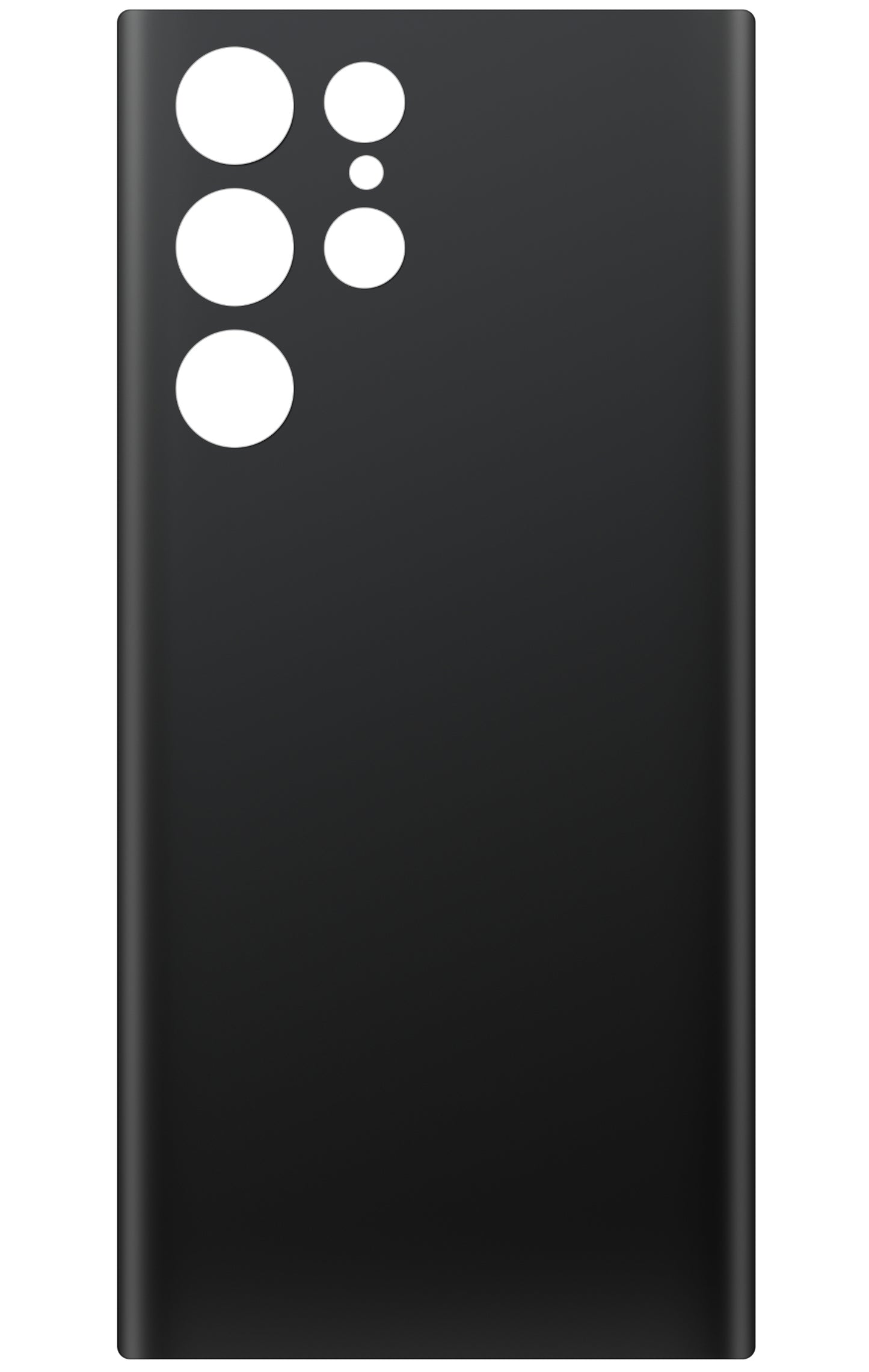 Batterideksel kompatibelt med Samsung Galaxy S22 Ultra 5G S908, svart