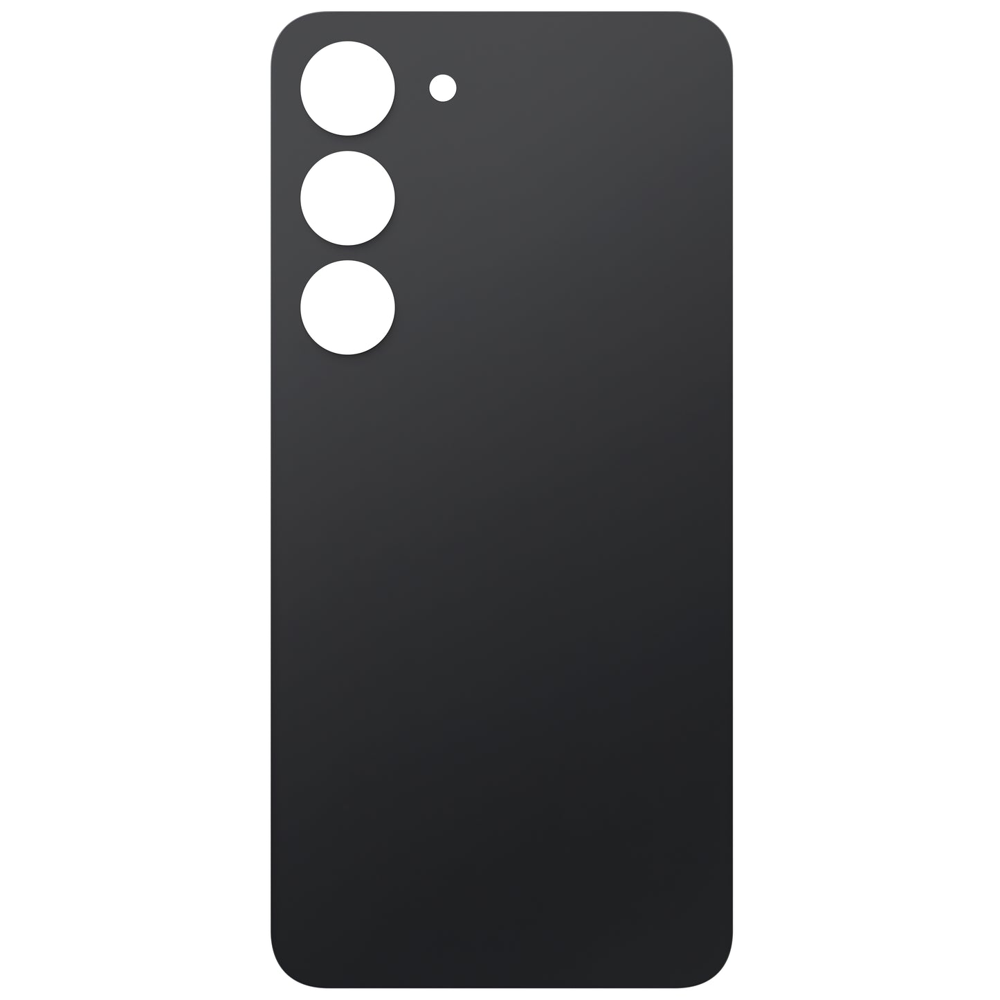 Batterideksel kompatibelt med Samsung Galaxy S23 S911, svart