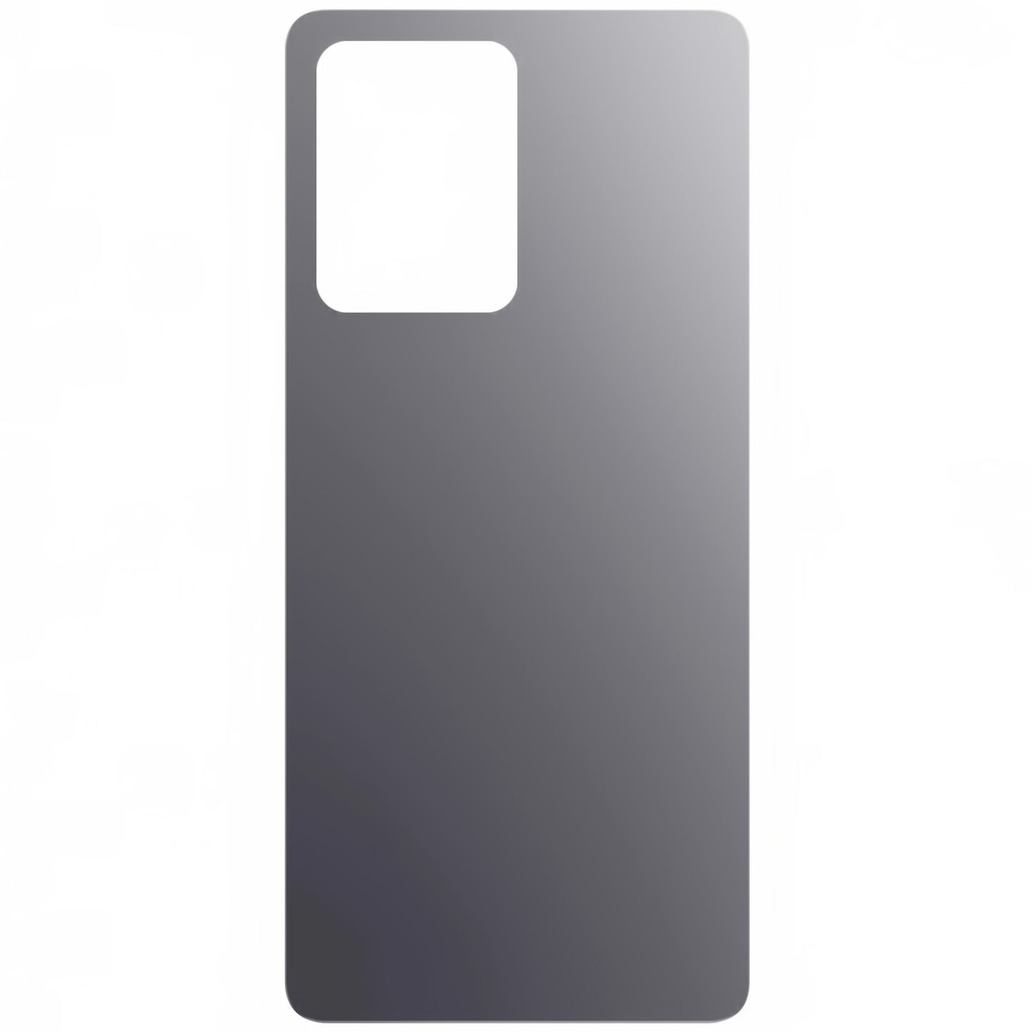 Batterideksel kompatibelt med Xiaomi Redmi Note 12 Pro 5G, svart
