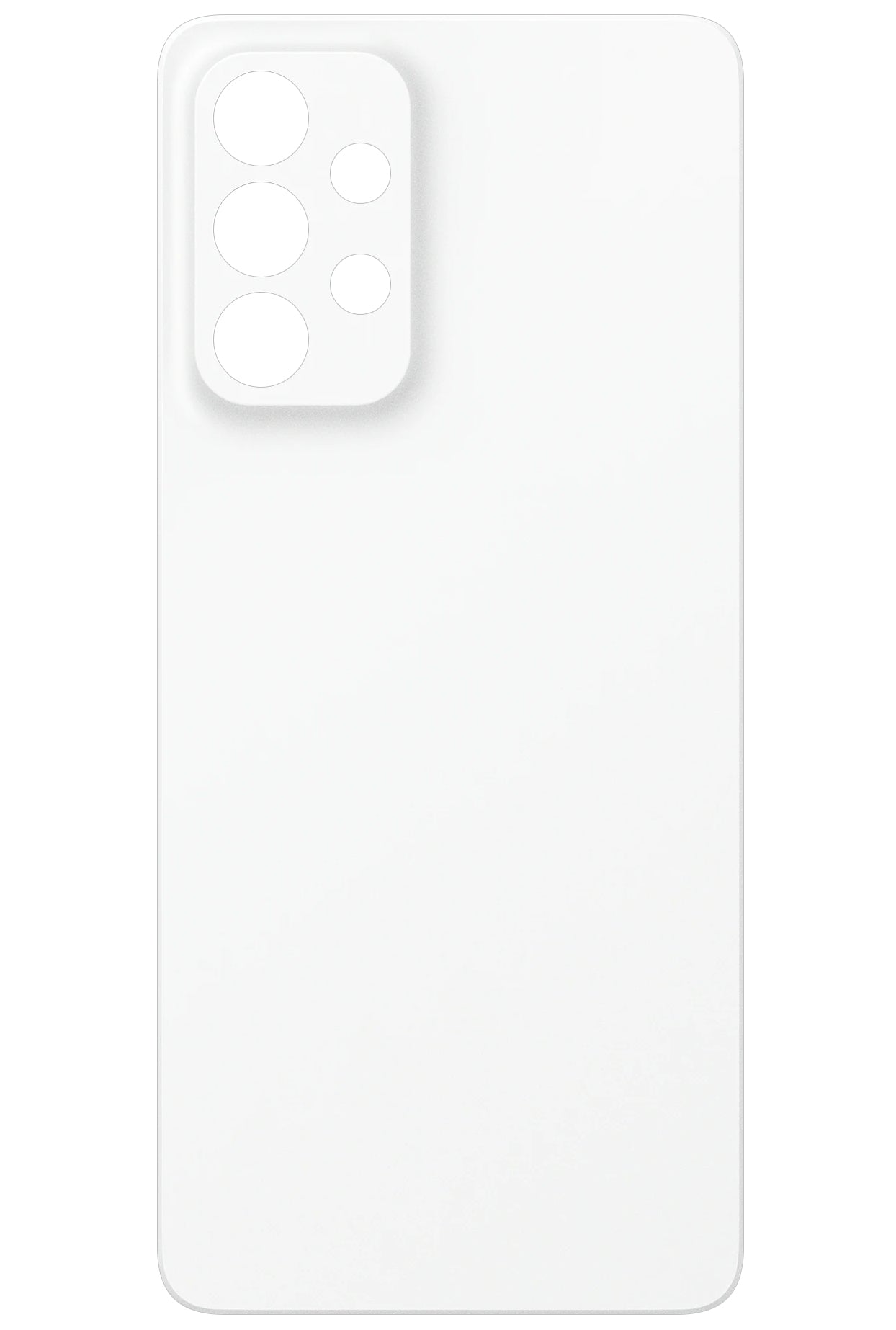 Batterideksel kompatibelt med Samsung Galaxy A33 5G A336, hvit