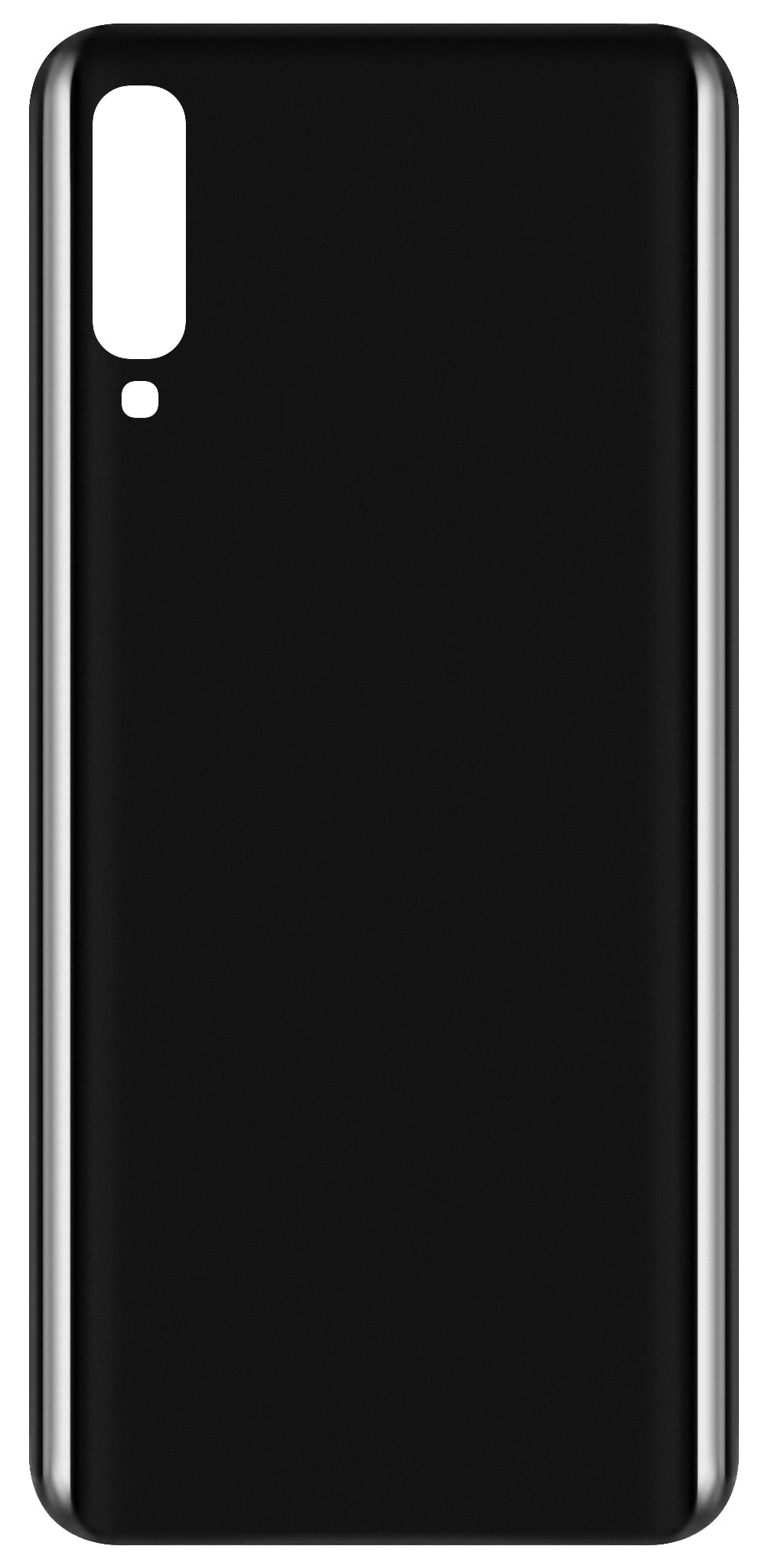 Batterideksel kompatibelt med Samsung Galaxy A50 A505, svart