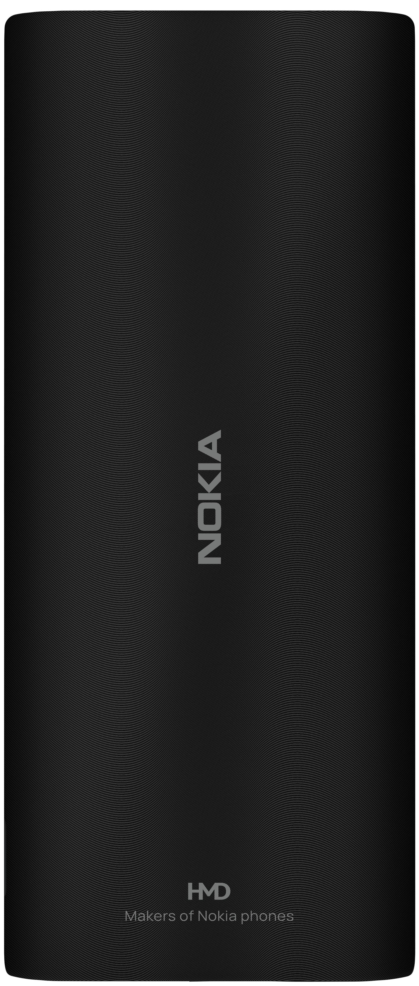 Batterideksel HMD 105 / Nokia 105 (2024), Svart, Service Pack SP20Z17Z3241S