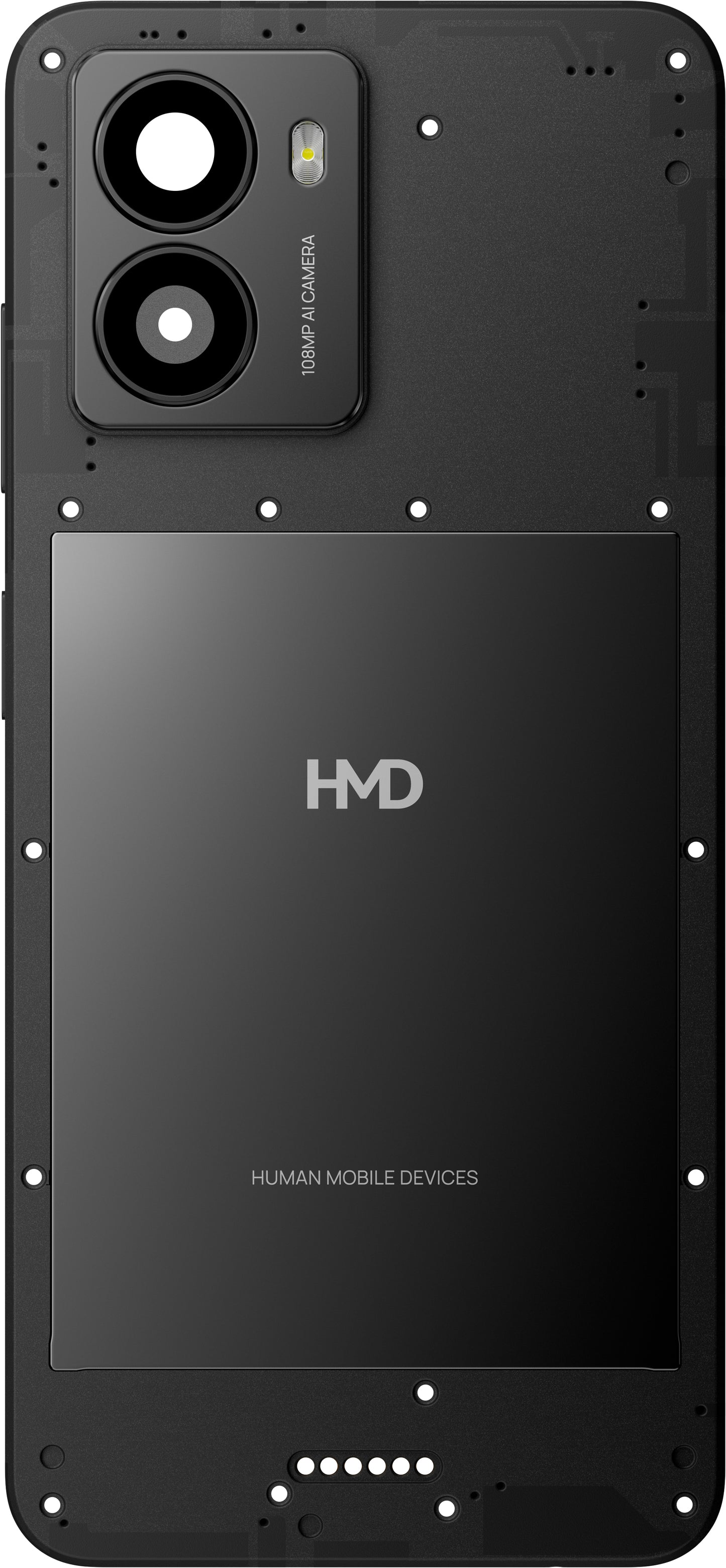 Batterideksel HMD Fusion, Svart, Service Pack 70201702H001