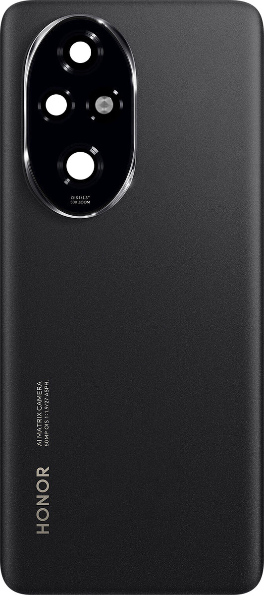 Batterideksel Honor 200 Pro, svart, Servicepakke 0235AKAKNT