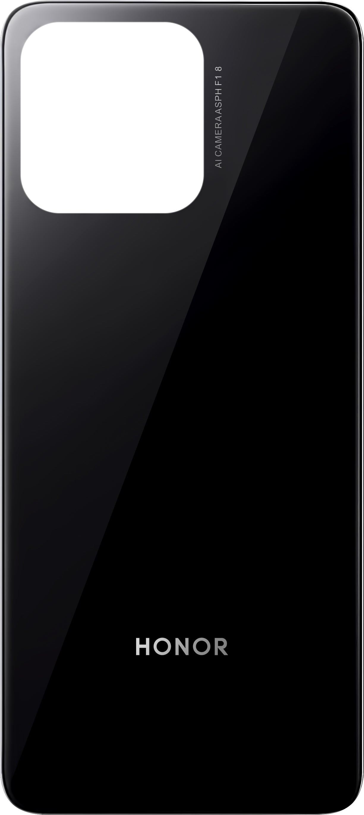 Batterideksel Honor 70 Lite, svart (midnattssvart), Servicepakke 9707AAMB
