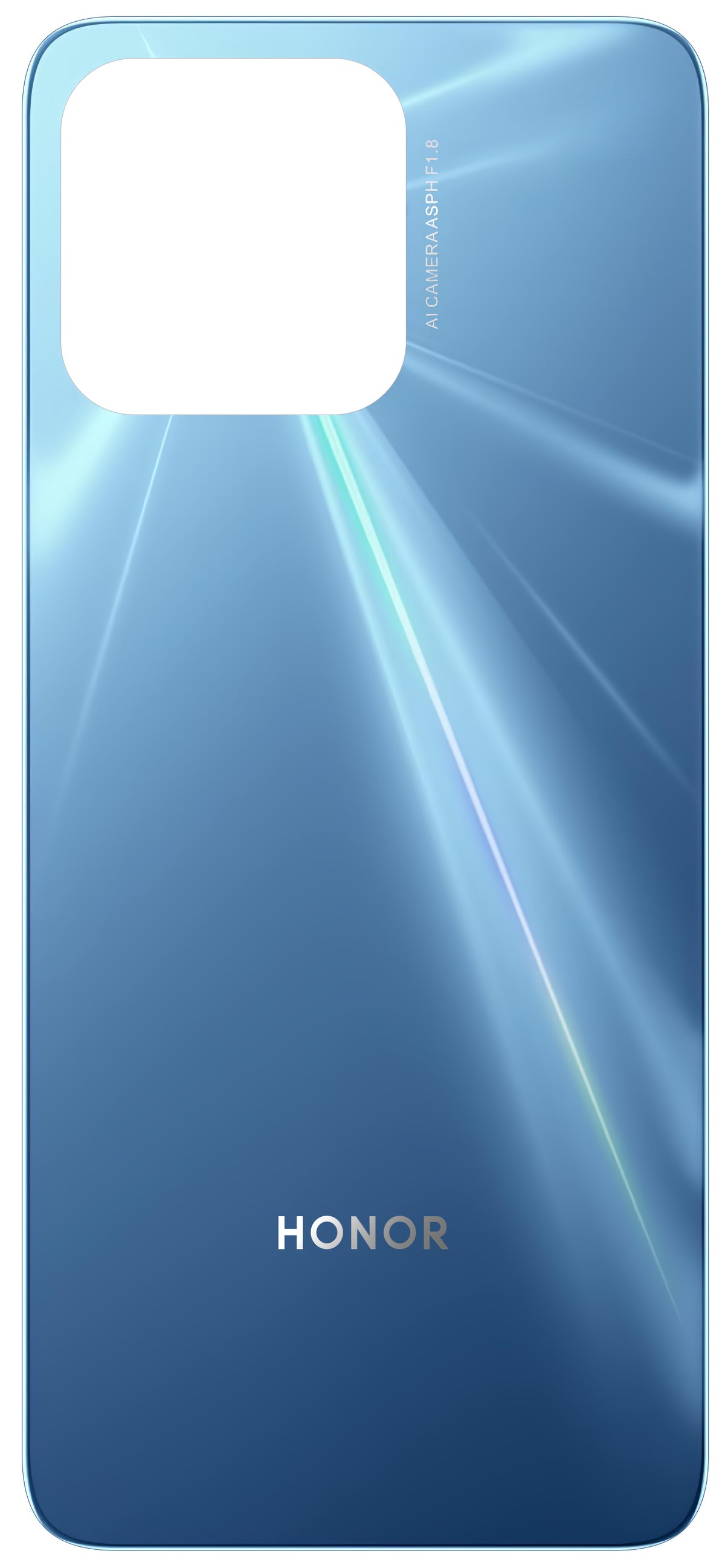 Batterideksel Honor X6, Mørkeblå (Ocean Blue), Service Pack 9707AACF