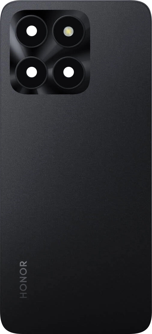 Batterideksel Honor X6a, Svart (Midnight Black), Service Pack 9707AASJ