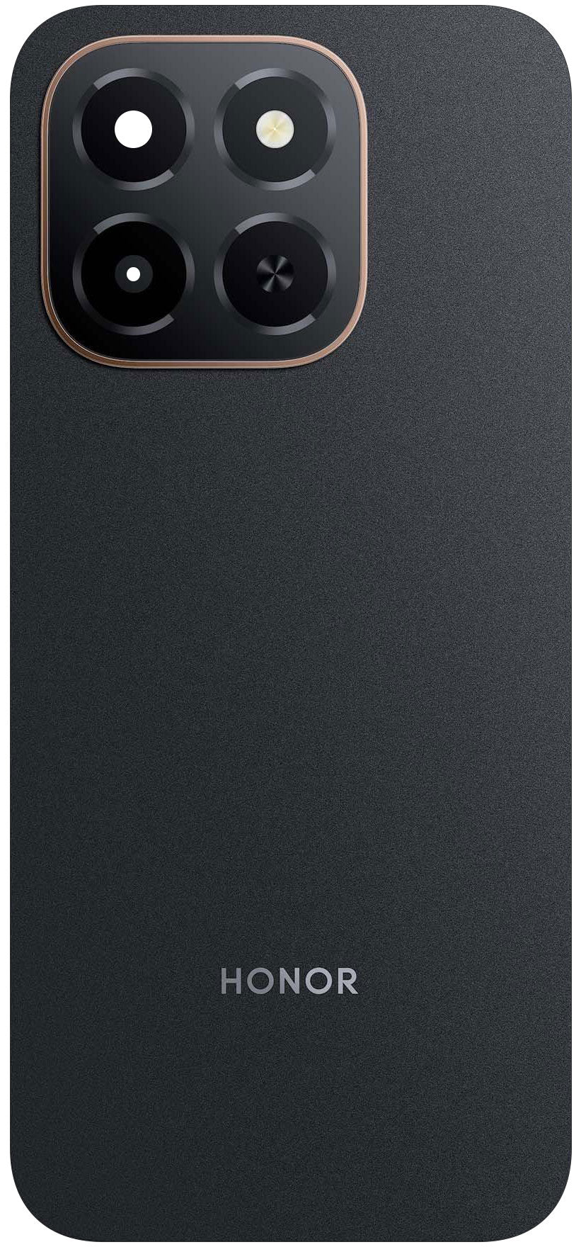 Batterideksel Honor X6c, Svart (Midnight Black), Swap 9707ABYE