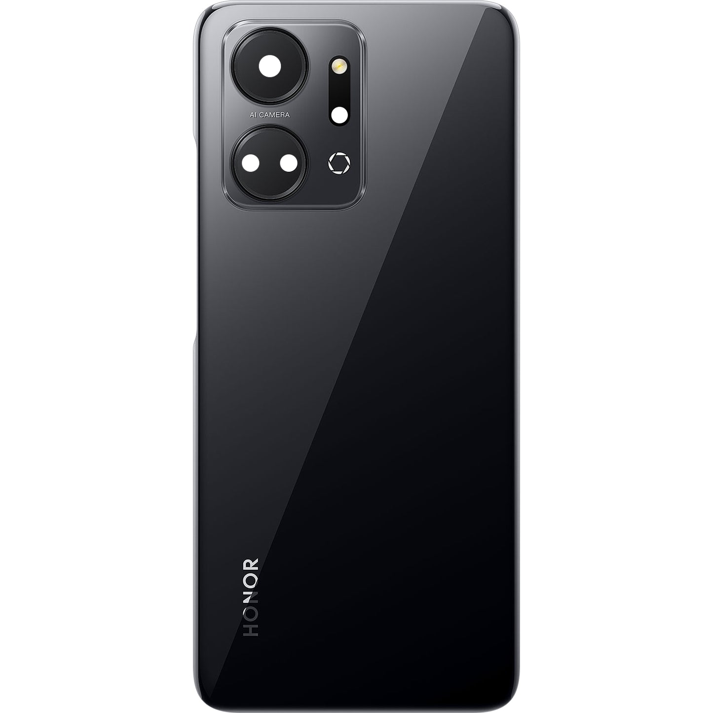 Batterideksel Honor X7a, Svart (Midnight Black), Service Pack 9707AAKT