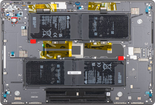 Batterideksel Huawei MatePad Pro Max PapperMatte Edition, med batteri, grå (Space Gray), Service Pack 02357TLP