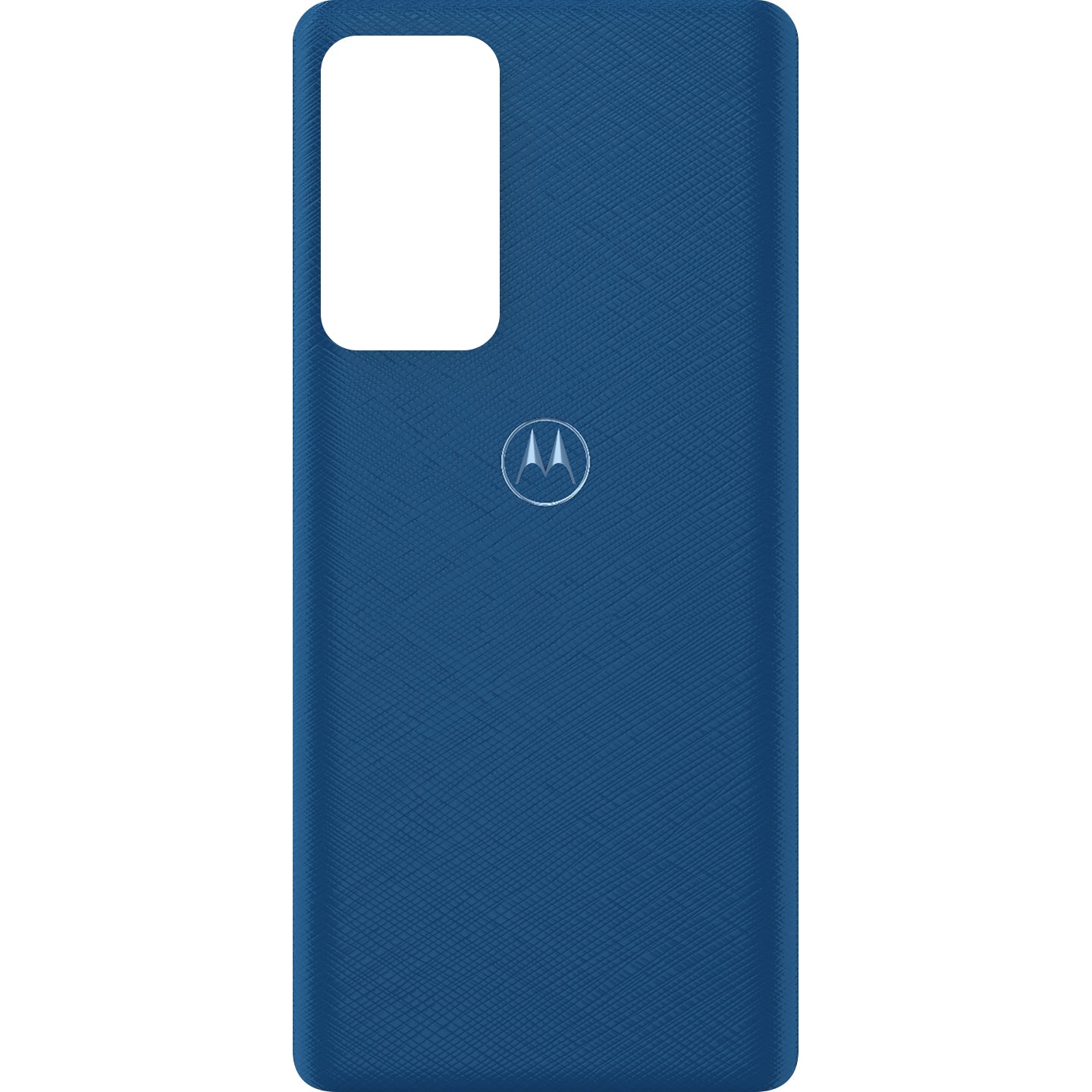 Batterideksel Motorola Edge 20 Pro, Blå (Blue Vegan Leather), Service Pack 5S58C19373