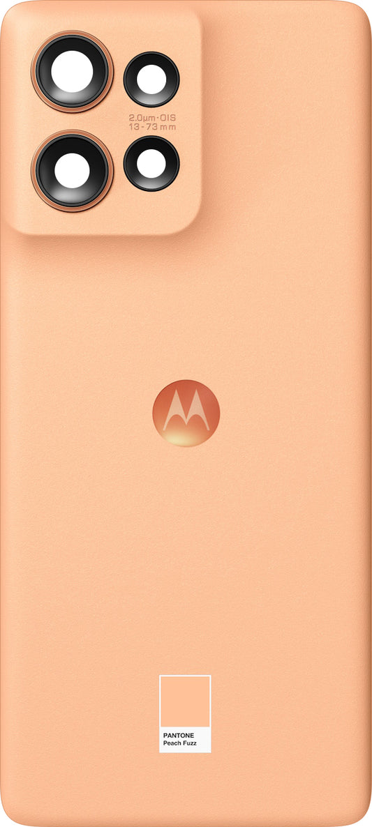 Batterideksel Motorola Edge 50, Rosa (Peach Fuzz), Servicepakke 5S58C24927