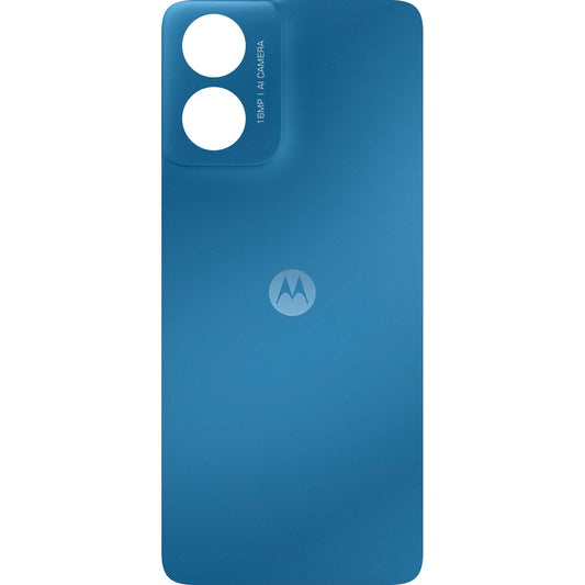 Batterideksel Motorola Moto G04, Blå (Satin Blue), Servicepakke 5S58C239912