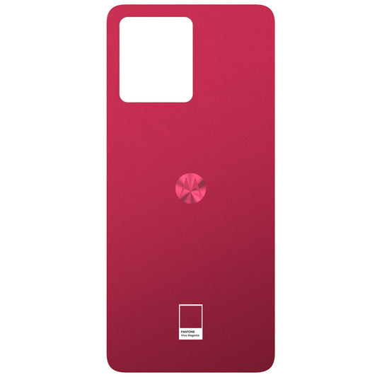 Batterideksel Motorola Moto G84, Rød (Viva Magenta), Servicepakke 5S58C23238