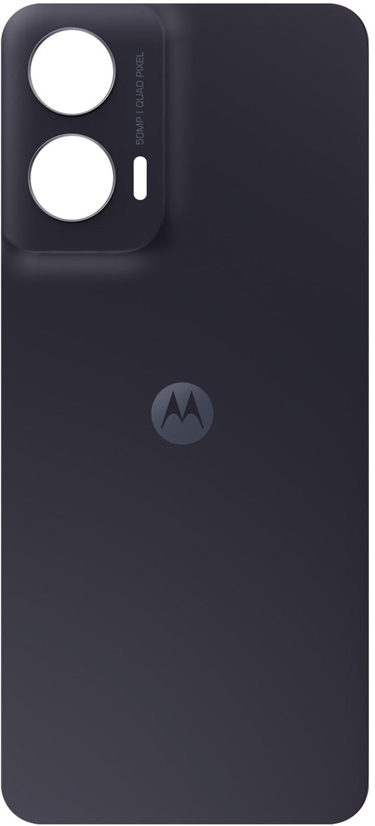 Batterideksel Motorola Moto G35, Svart (Midnight Black), Servicepakke 5S58C28884TD