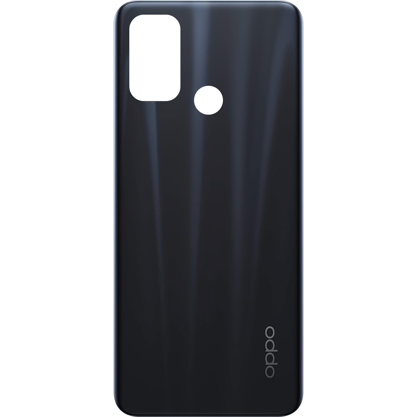 Batterideksel Oppo A53s / A53 4G, Svart (Elektrisk svart), Servicepakke 3016775