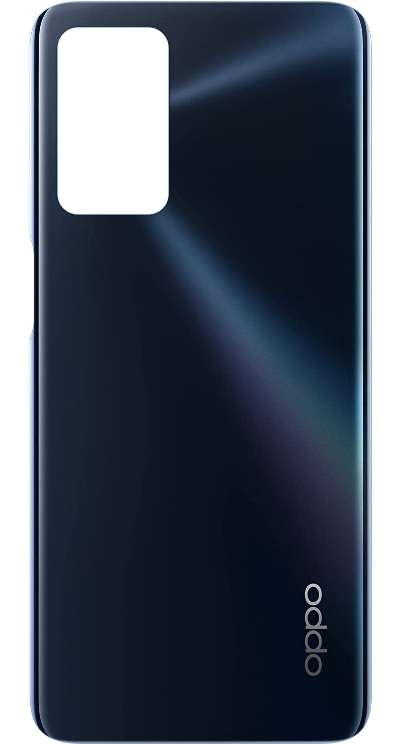 Batterideksel Oppo A16s / A54s / A16, krystallsvart, servicepakke 320343434