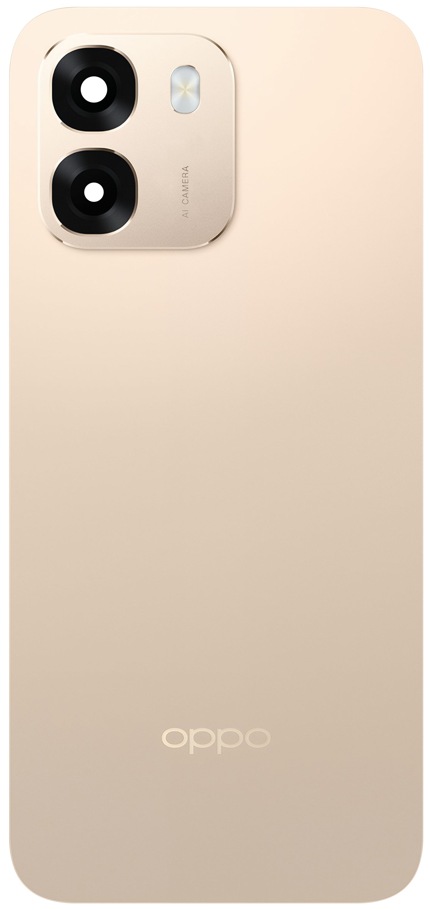 Batterideksel Oppo A6 4G, Gull (Aurora Gold), Service Pack 621033000852