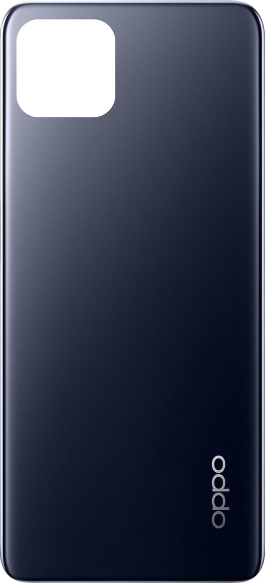 Batterideksel Oppo A73 5G, Svart (Navy Black), Servicepakke 3016704