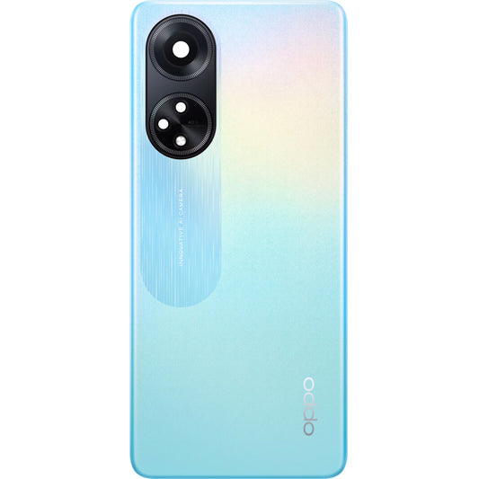 Oppo A98 Batterideksel, Blå (Dreamy Blue), Servicepakke 621033000044