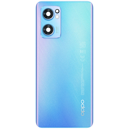 Batterideksel Oppo Find X5 Lite / Reno7 5G, Blå (Startrails Blue), Swap