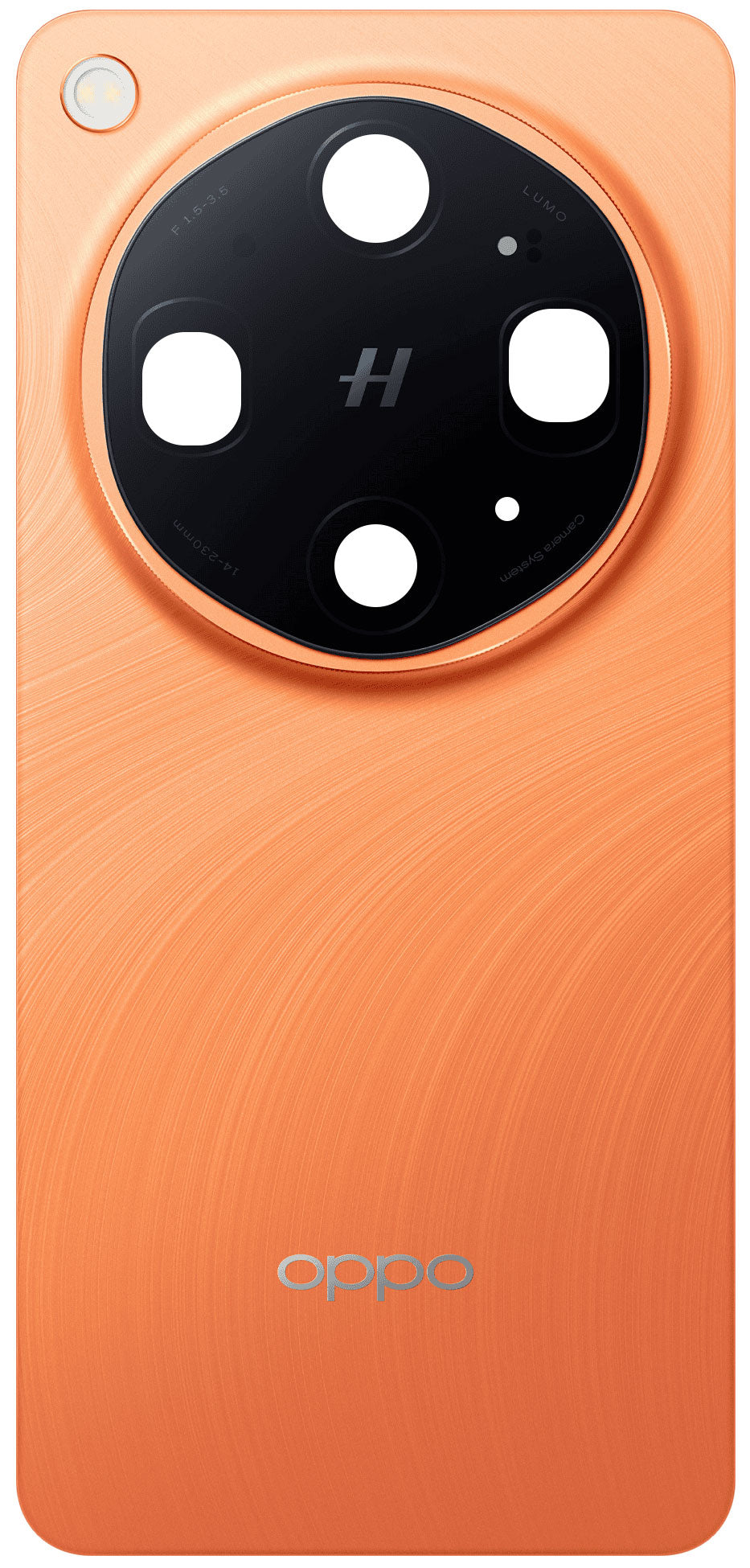 Batterideksel Oppo Find X9 Ultra, Oransje (Canyon Orange), Servicepakke 621033001085