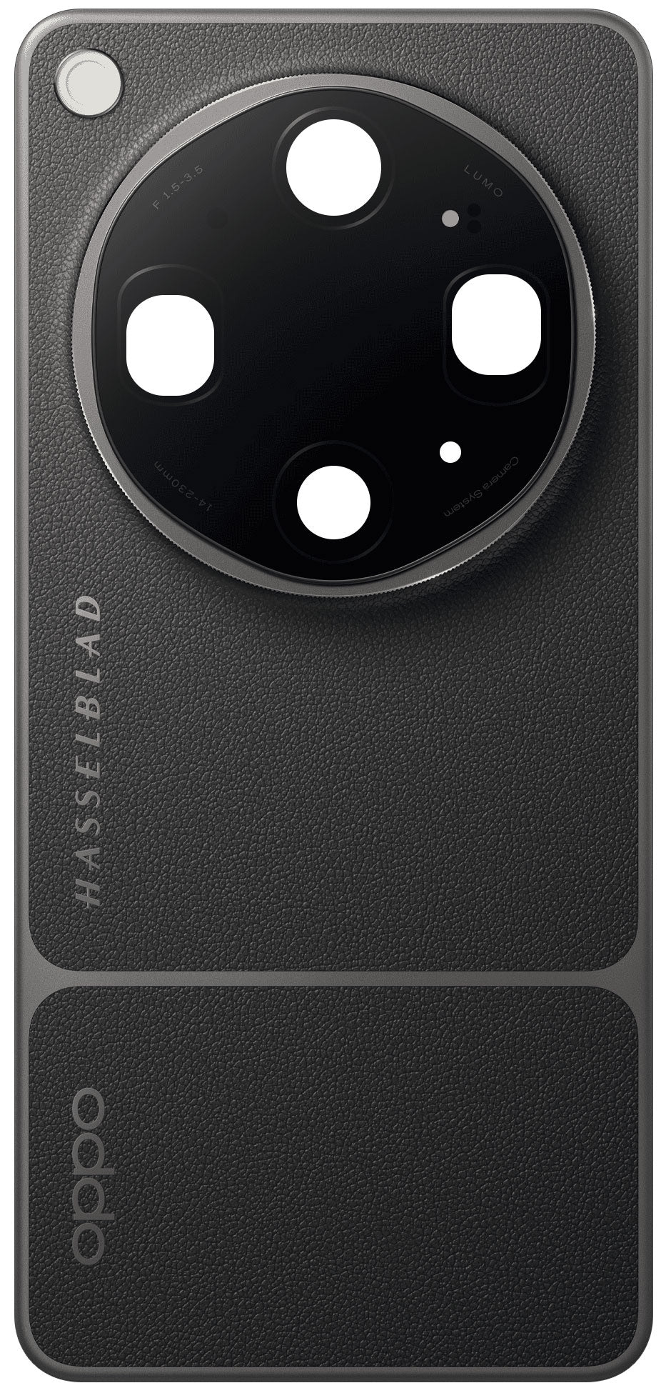 Batterideksel Oppo Find X9 Ultra, Svart (Tundra Umber), Service Pack 621033001086