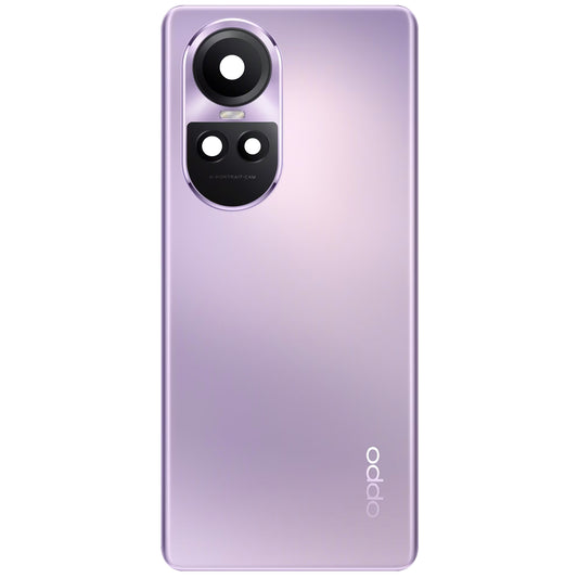 Batterideksel Oppo Reno10 Pro, Lilla (Glossy Purple), Servicepakke 621033000079