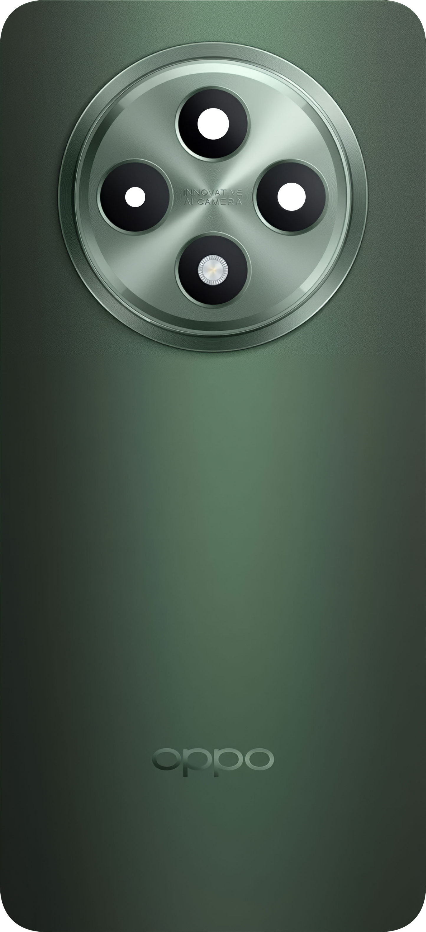 Batterideksel Oppo Reno12 F, Grønn (Olive Green), Swap 621033000345