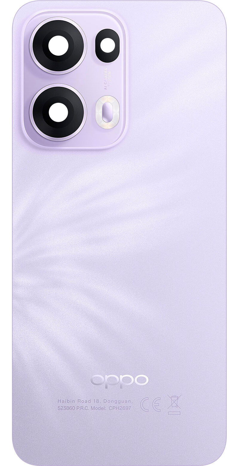 Batterideksel Oppo Reno13 Pro, Lilla (Plume Purple), Service Pack 621033000470