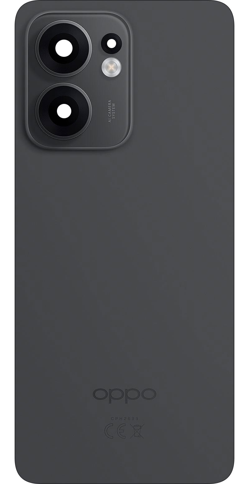 Batterideksel Oppo Reno13 FS 5G / Reno13 F, Grå (Graphite Grey), Service Pack 621033000498
