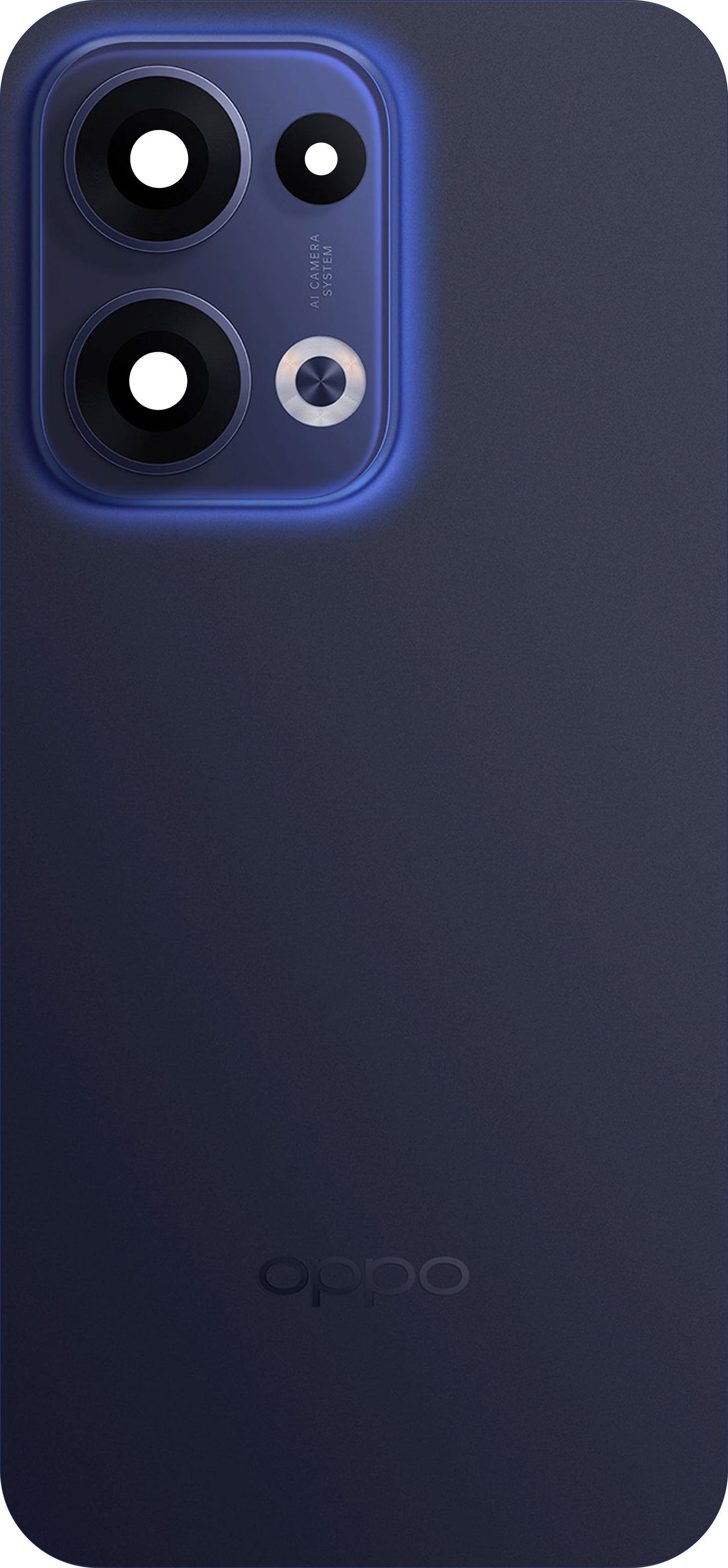 Batterideksel Oppo Reno13, Blå (Luminous Blue), Service Pack 621033000483