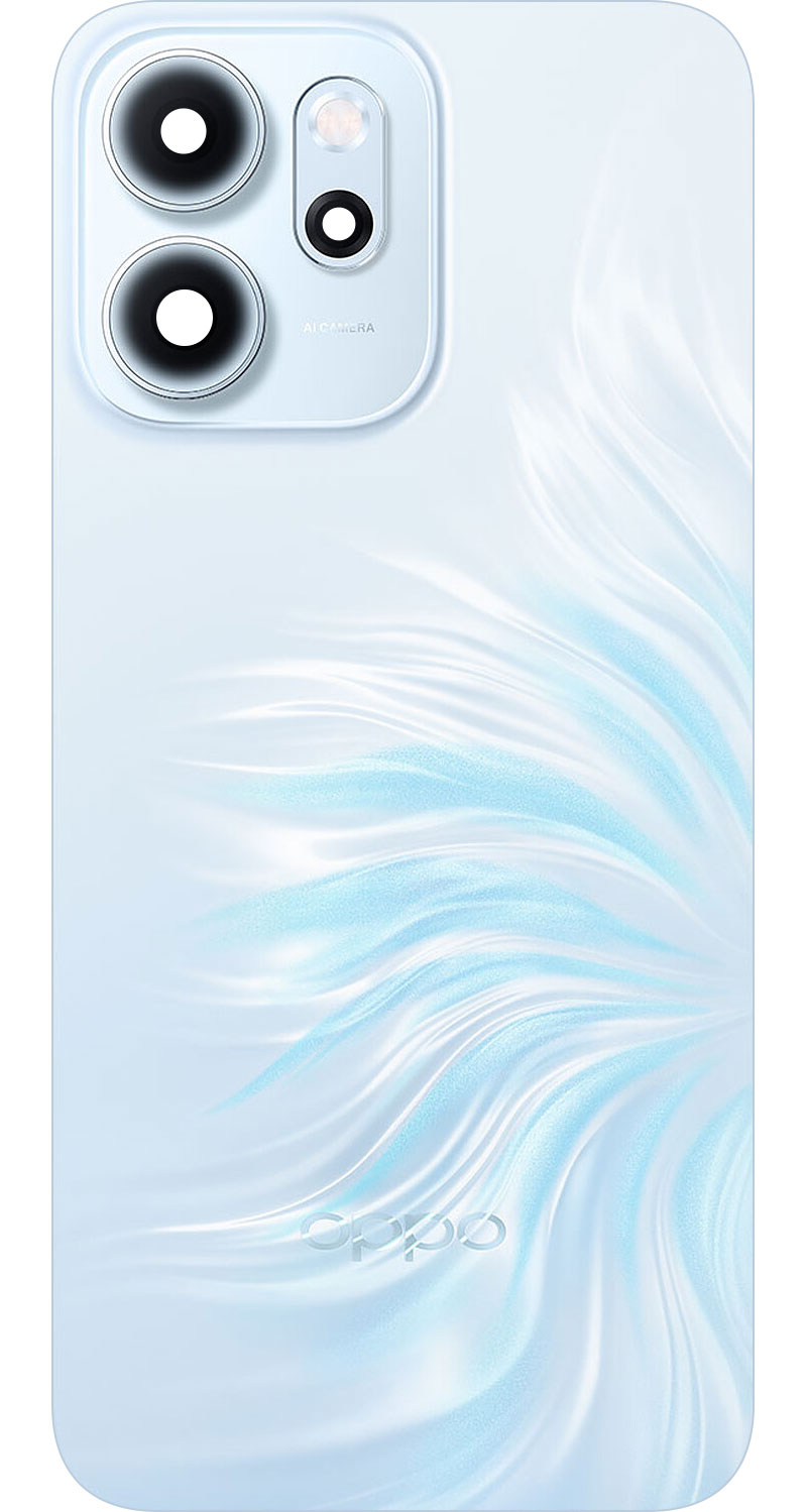 Batterideksel Oppo Reno14 FS 5G / Reno14 F, Blå (Opal Blue), Service Pack 621033000680