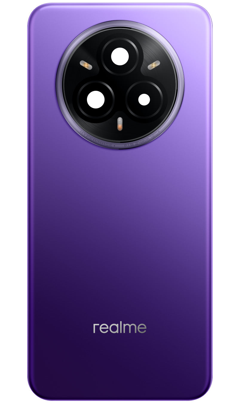 Batterideksel Realme 14 Pro+, Lilla (Bikaner Purple), Service Pack 621033000453