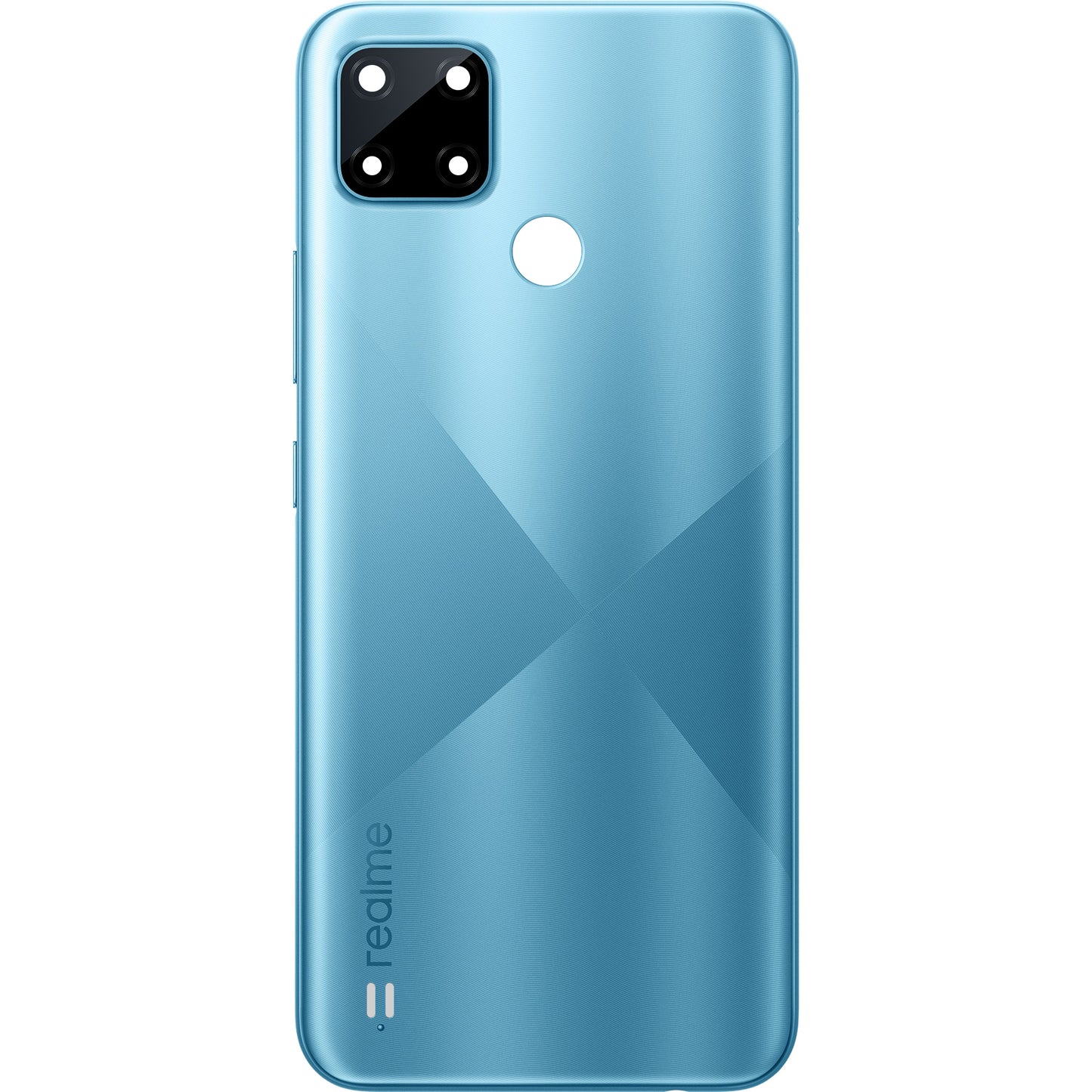 Batterideksel Realme C21Y, Blå (Cross Blue), Servicepakke 4908782