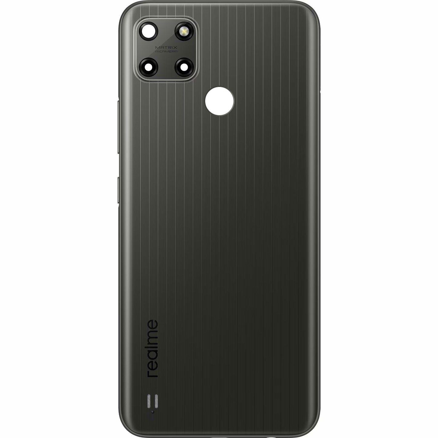 Batterideksel Realme C25Y, grå (metallgrå), servicepakke 490909038